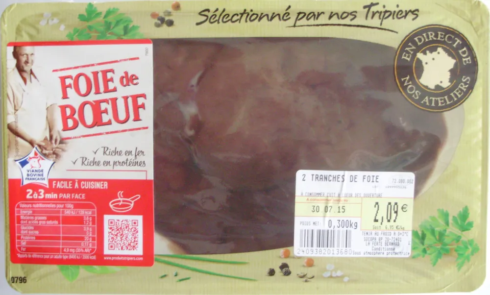Foie de bœuf