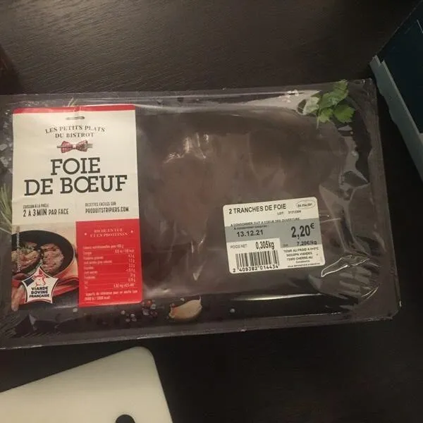 Foie de bœuf