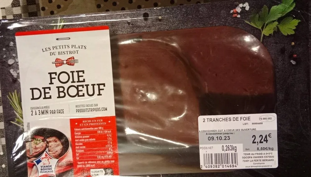 Foie de boeuf