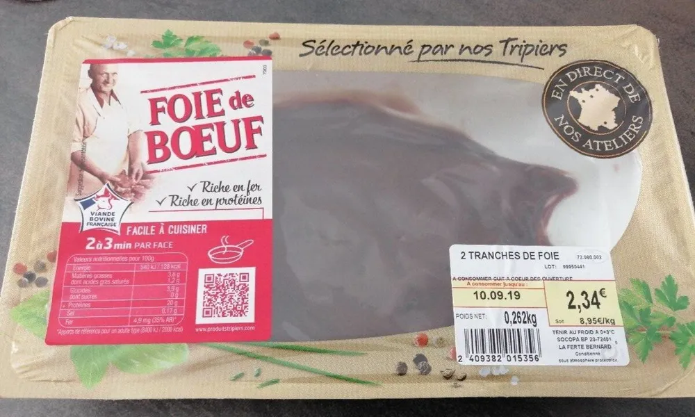 Tranches de foie