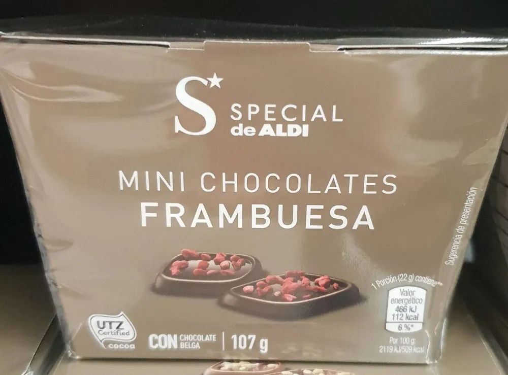 Mini chocolates avellanas