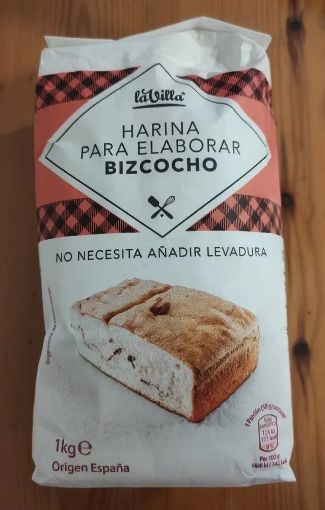HARINA PARA ELABORAR BIZCOCHO