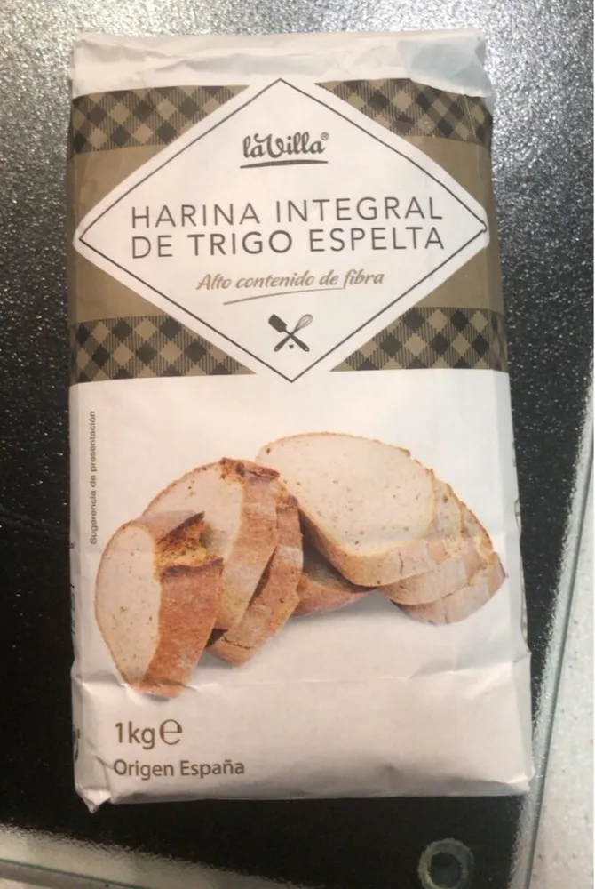 Harina integral de trigo espelta
