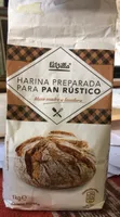 Harina preparada para pan rústico