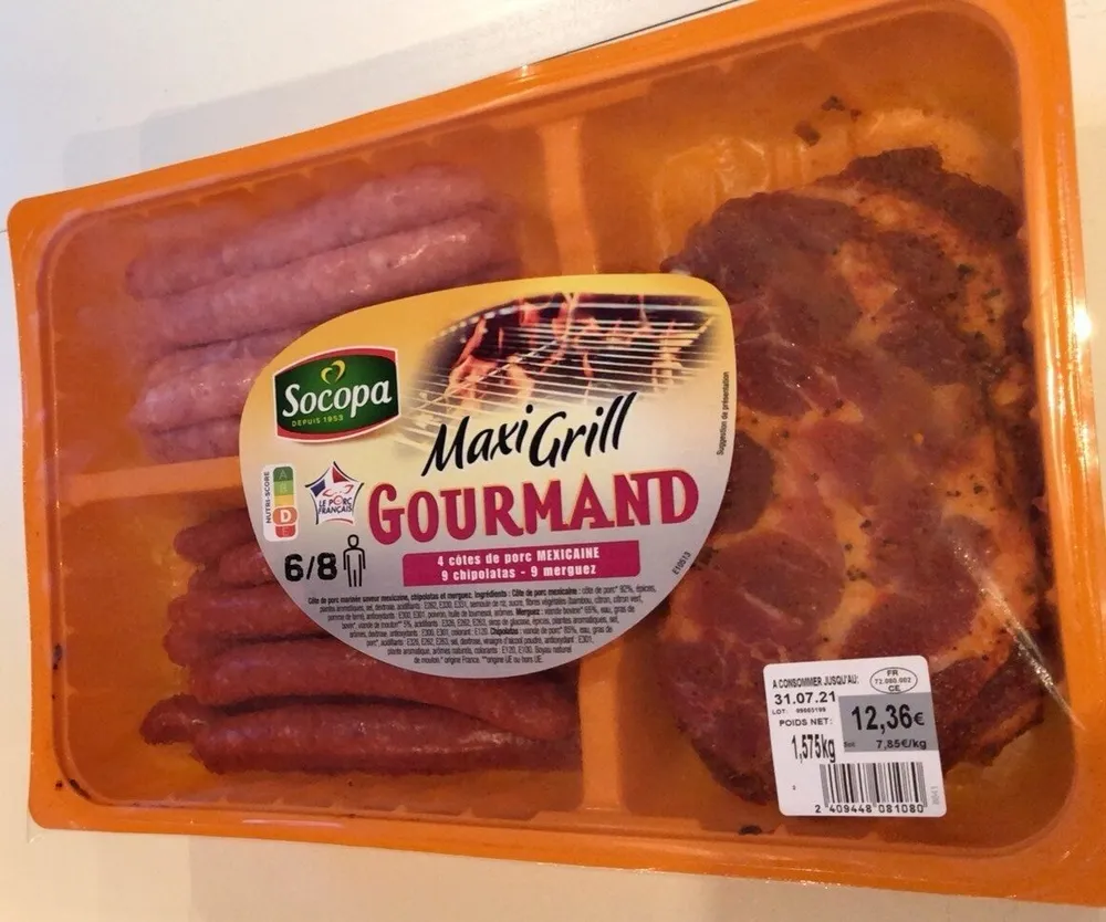 Maxigrill gourmand