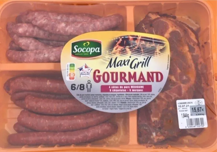 Maxi grill gourmand