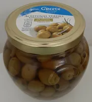 Aceitunas verdes variedad Halkidiki
