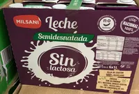 Leche sin lactosa