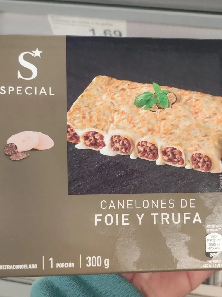Canelones foie