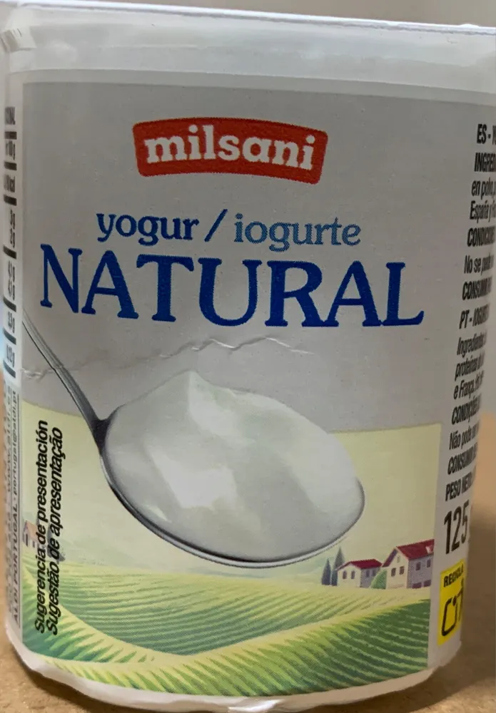 Yogur natural