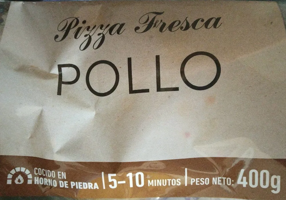 Pizza fresca pollo