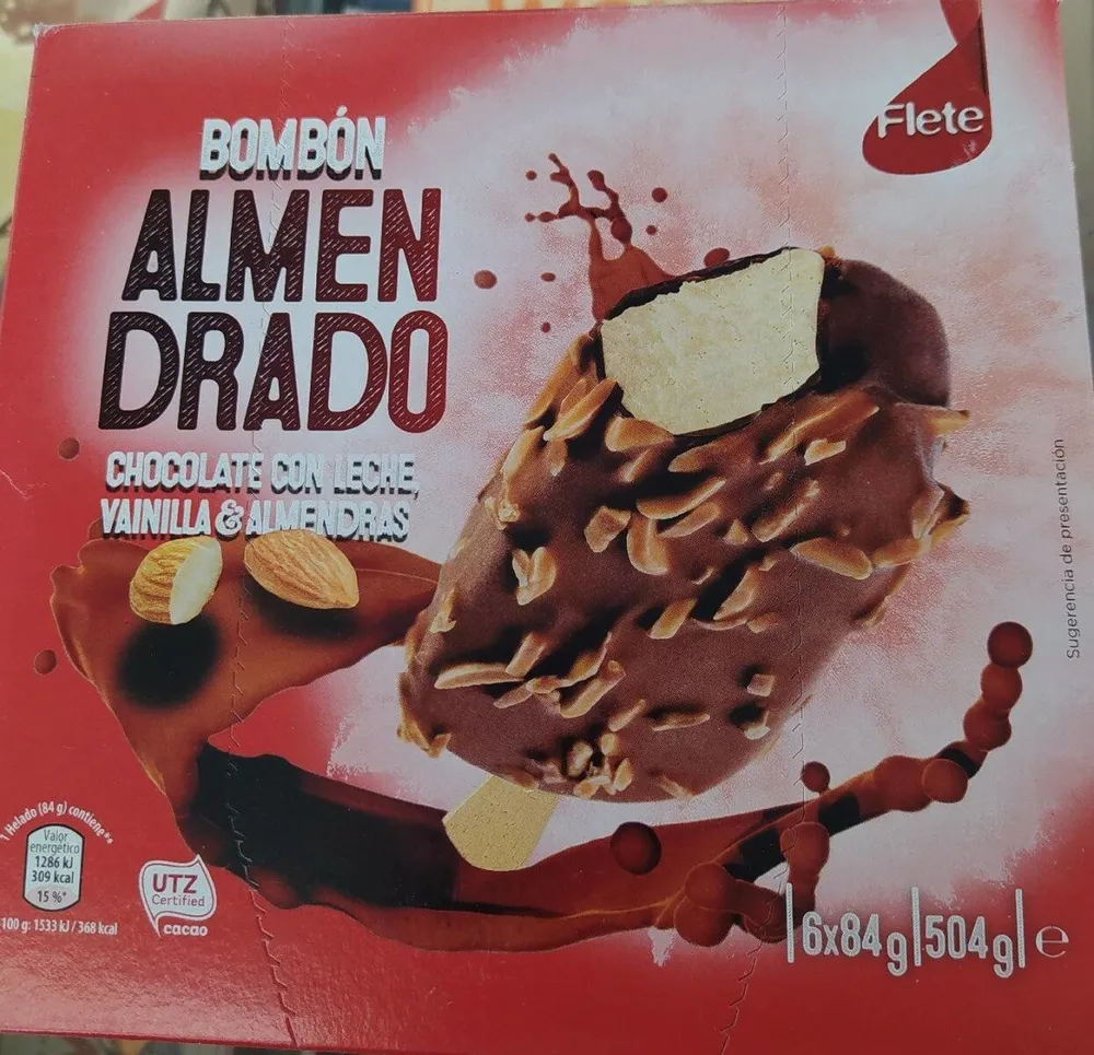 Flete bombón almendrado