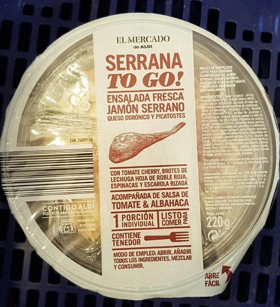 Serrana to go!