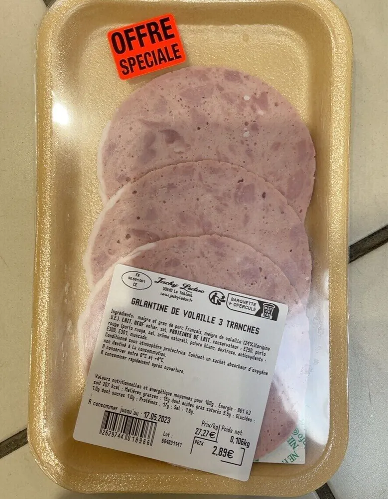 Galantine de volaille
