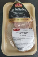 Médaillon d'andouille de campagne fumée à la cheminée
