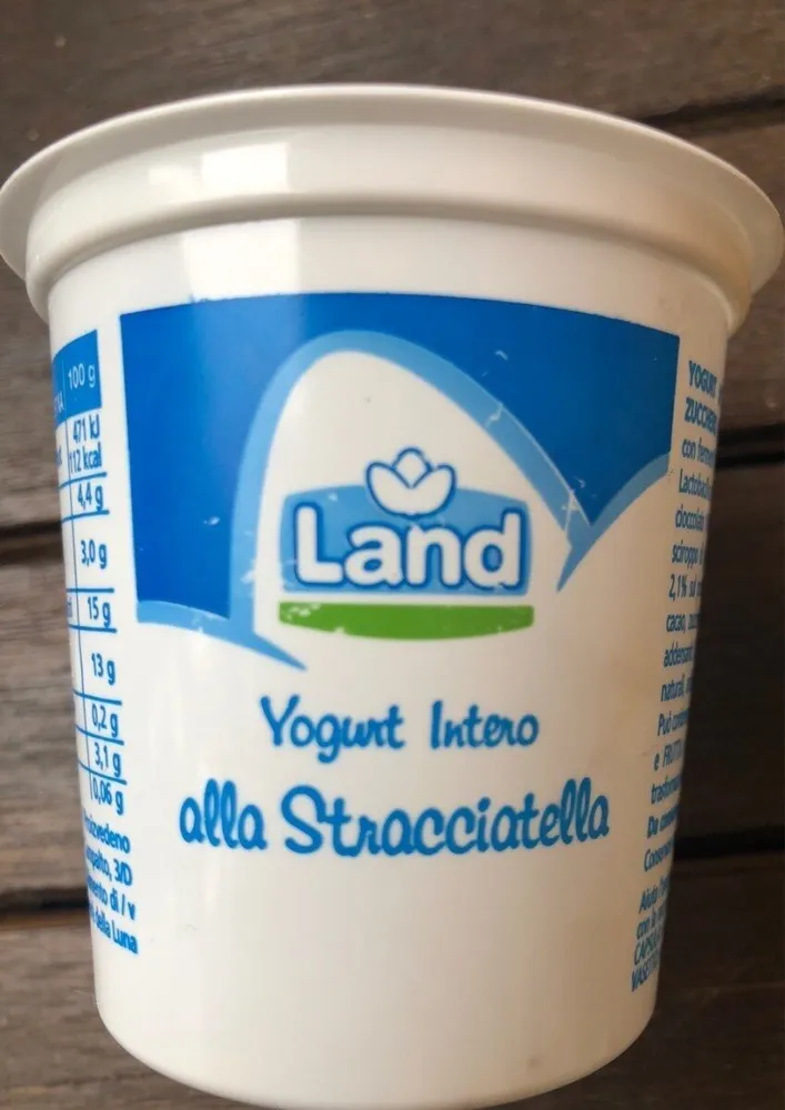 Yogurt intero alla stracciatella