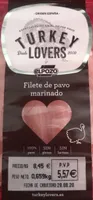 Filete de pavo marinado