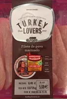 Filete de pavo marinado
