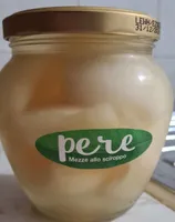 Pere mezze allo sciroppo