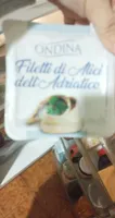 Filetti di alici dell'adriatico