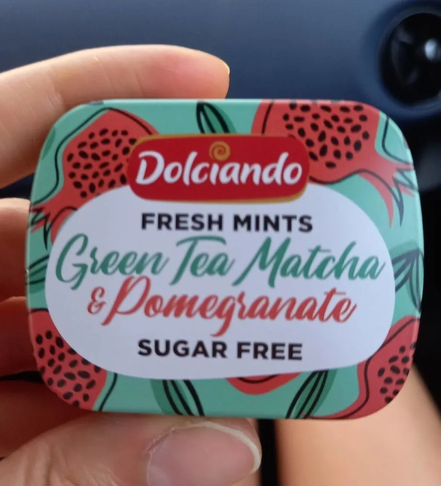 Fresh mints Green tea matcha&pomegranate