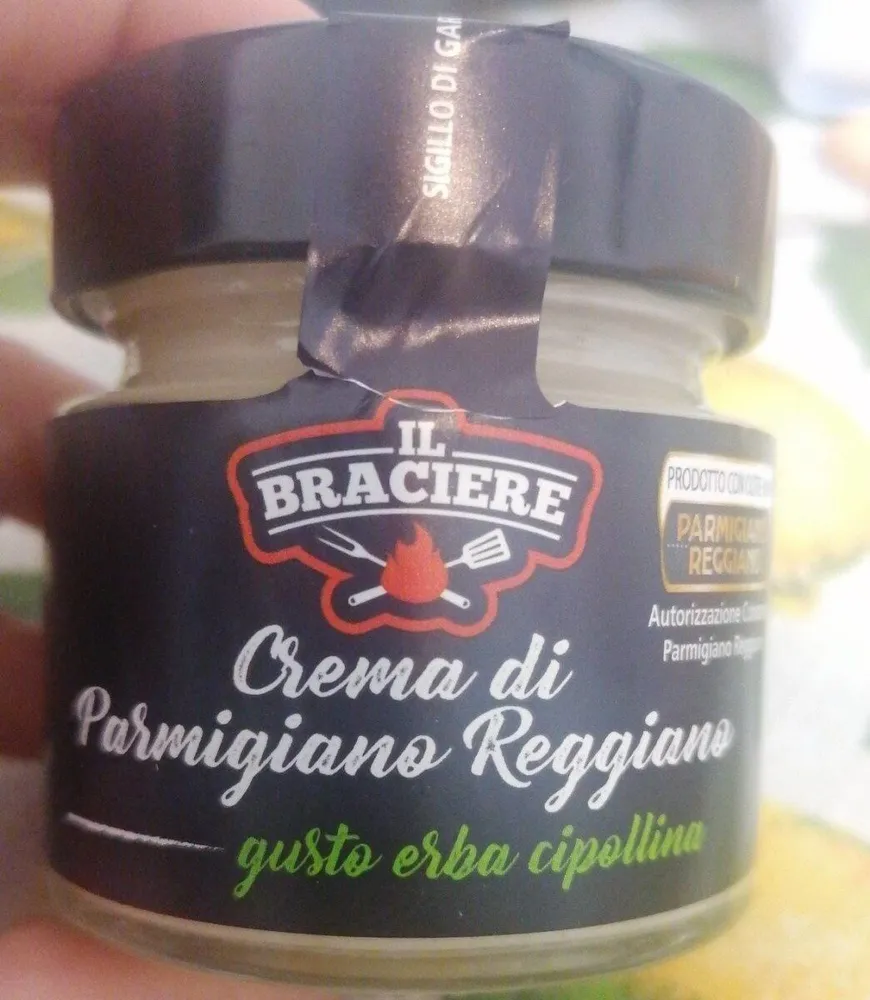 Crema di parmigiano reggiano gusto erba cipollina