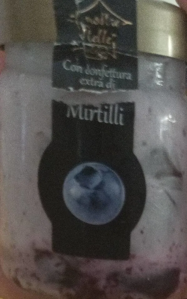 yogurt al mirtillo
