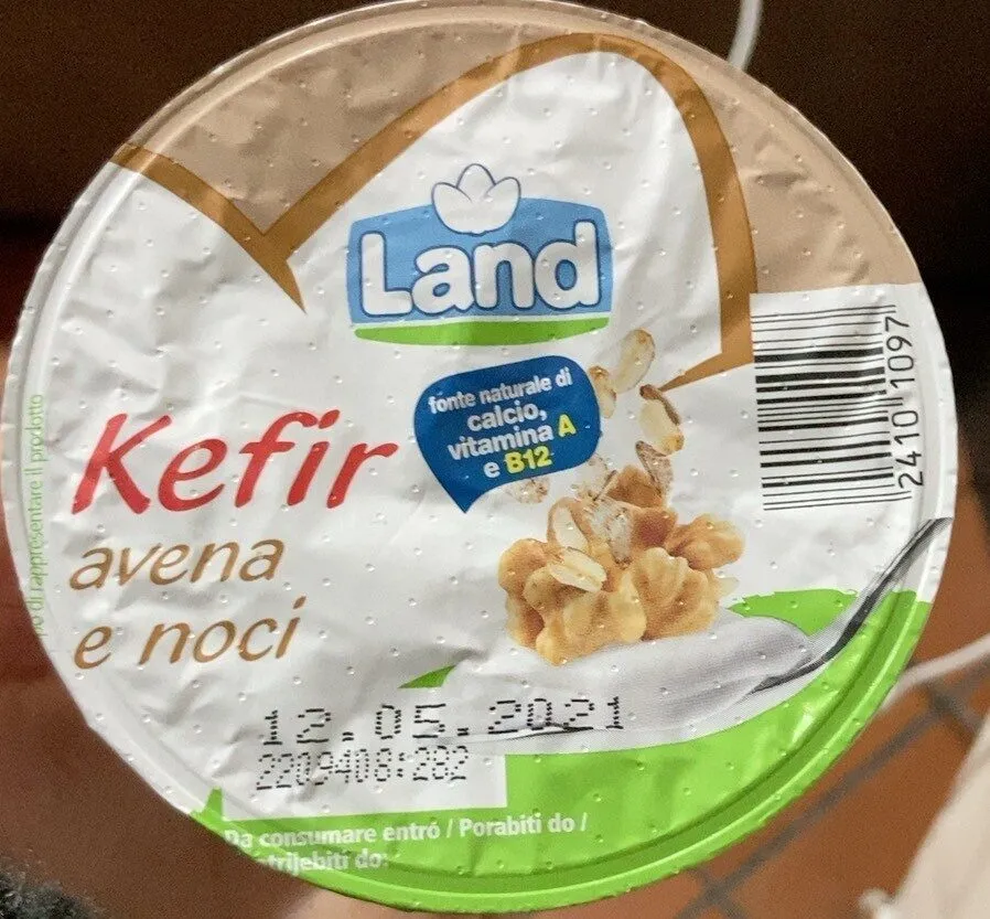 Kefir avena e noci