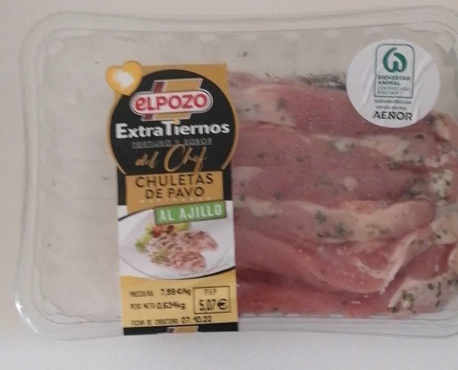 Filete de pavo