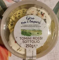Tomini rossi sottolio