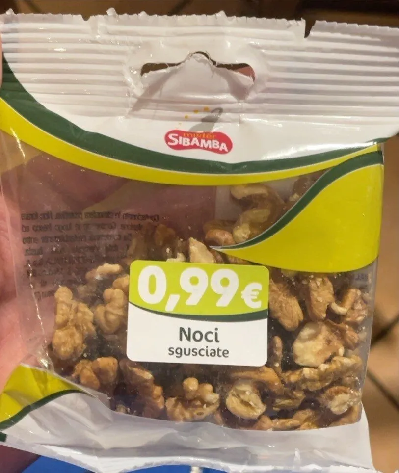 noci sgusciate