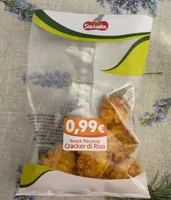 Snack piccante cracker di riso