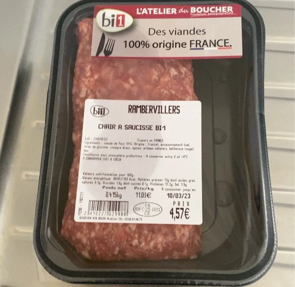 chair a saucisse