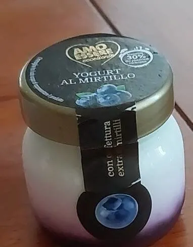 Yogurt al mirtillo