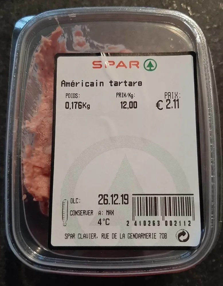 Américain tartare