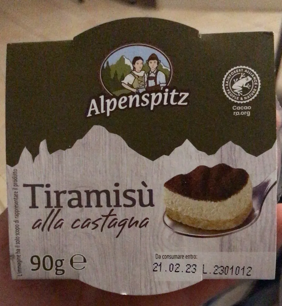 Tiramisù alla castagna