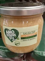 Salsa dip hummus