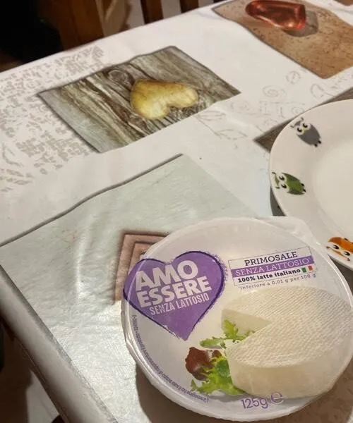 Primosale senza lattosio