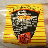 Poitrine cuite au bouillon