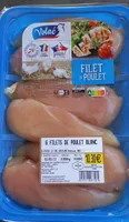 6 Filets de poulet blanc