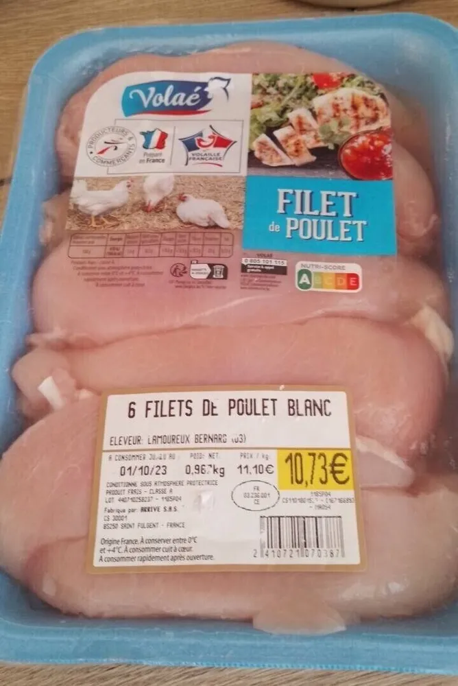 Filet de poulet