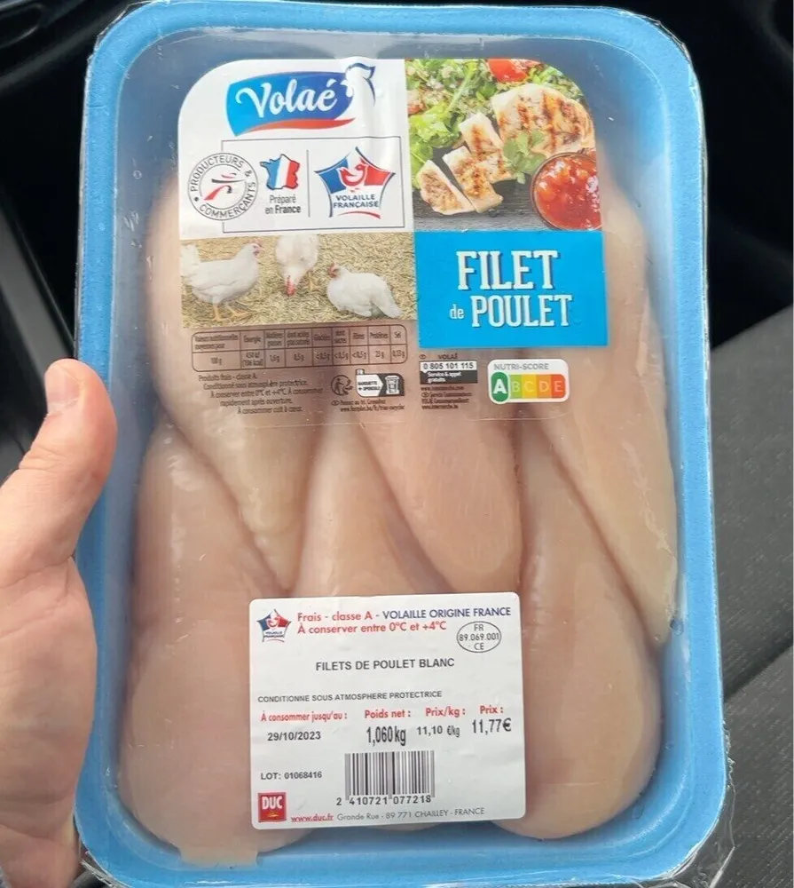 Filet de poulet
