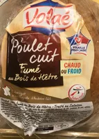 Poulet cuit fume au bois de hetre