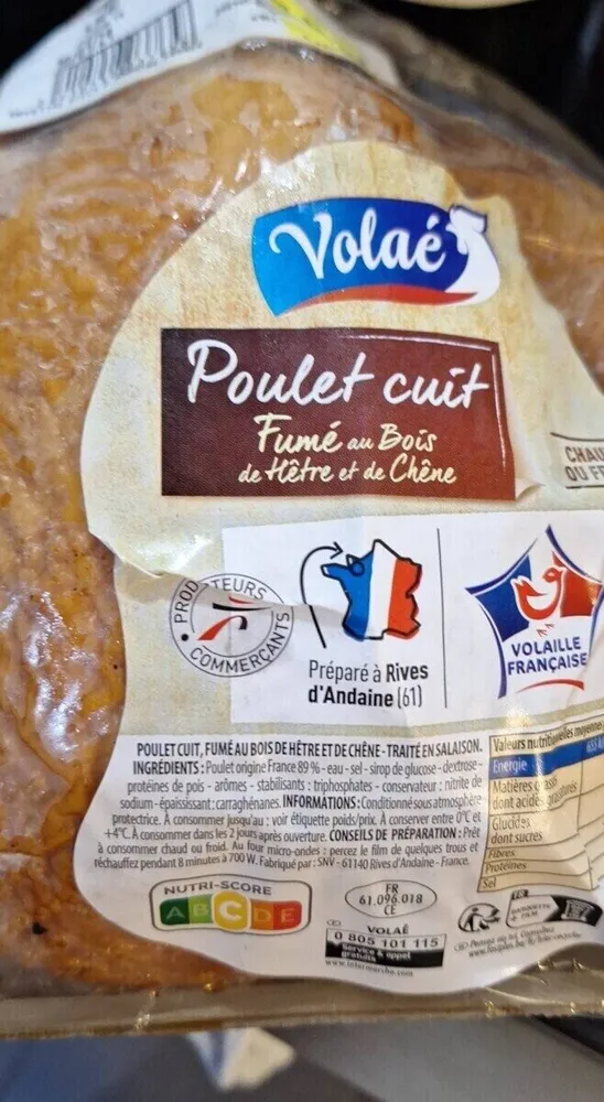 Poulet cuit