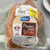 Poulet Cuit Fumé au Bois de Hetre et de Chene