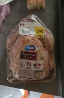 Poulet cuit fumé au bois de hêtre et de chêne