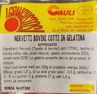 Nervetti bovini cotti on gelatina