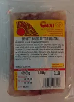 Nervetti bovini cotti in gelatina