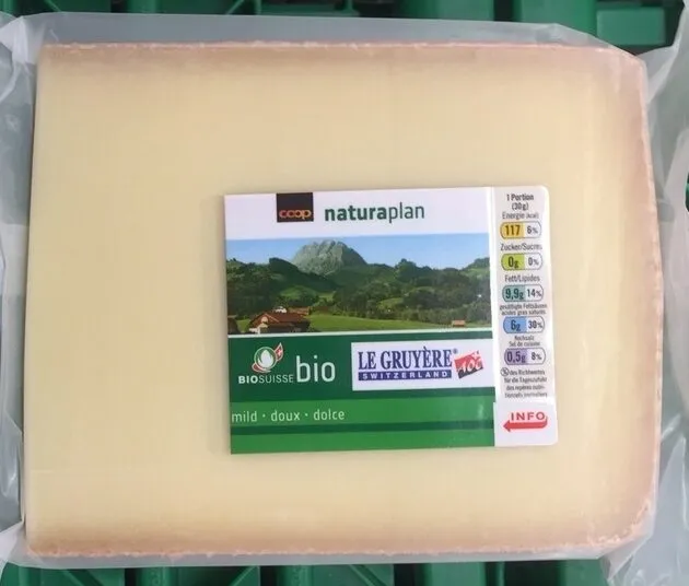 Le Gruyère bio