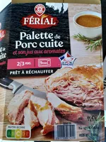 Palette de Porc cuite et son jus aux aromates